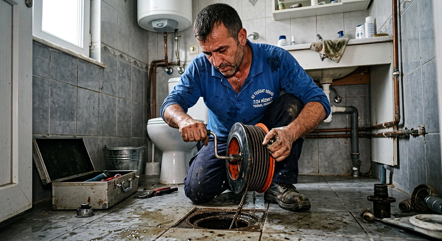 Merdan Su Tesisat Tıkanıklık Açma hizmeti